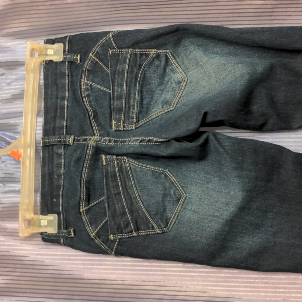Blue Asphalt Jeans Size 0 Regular - Picture 3 of 6